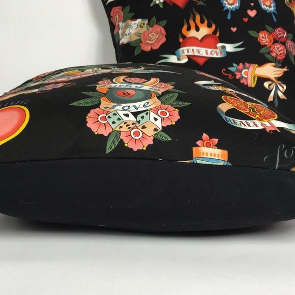 Mexican Tattoo cushion  cover
