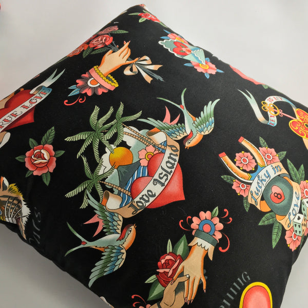Mexican Tattoo cushion  cover