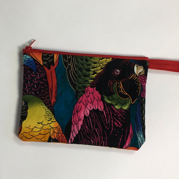 Tropical birds Coin Purse or Pouch