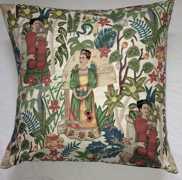 Frida Floor Cushion cover (Black)