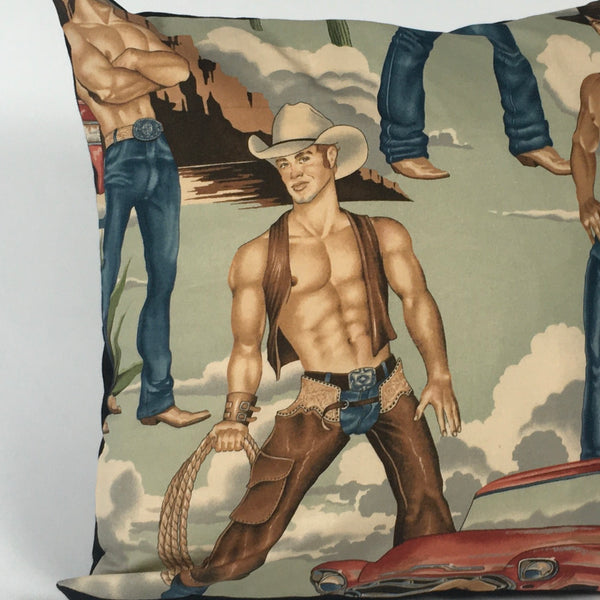 Cowboy Cushion Cover T-dye