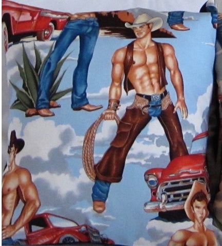Cowboy Cushion Cover