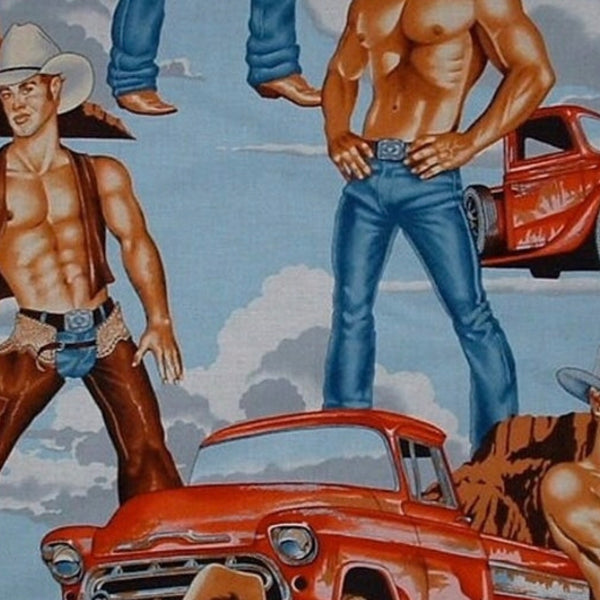 Cowboy Cushion Cover