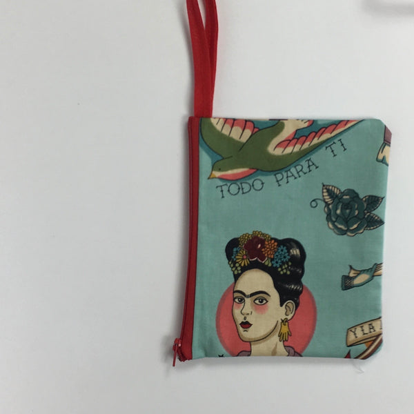 Frida Coin Purse (Blue)