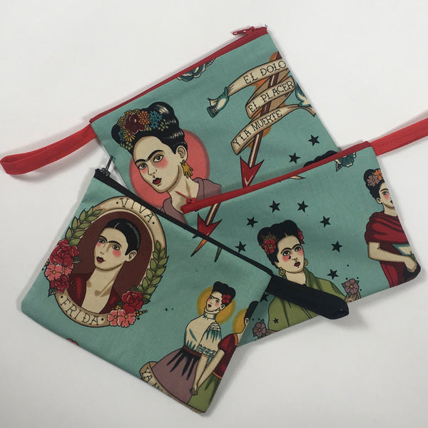 Frida Coin Purse (Blue)
