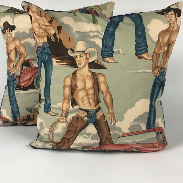 Cowboy Cushion Cover T-dye