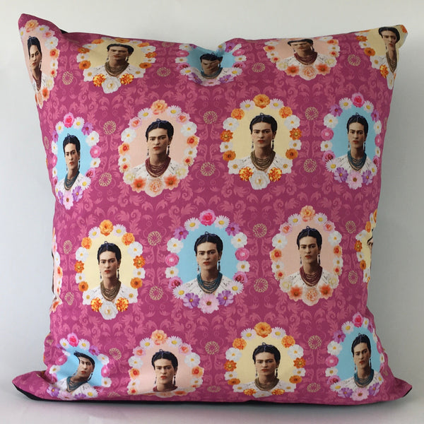 Floral Frida Cushion Cover (Pink)