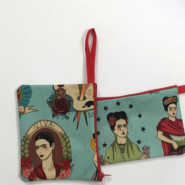 Frida Coin Purse (Blue)