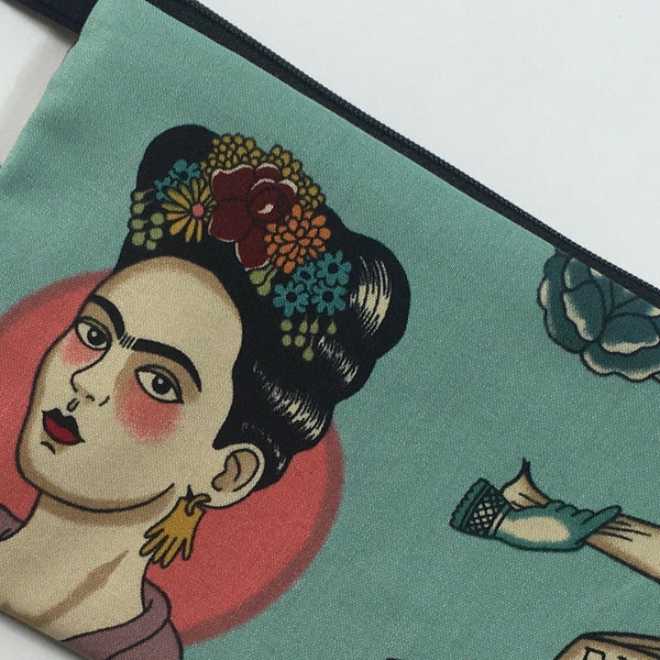 Frida Coin Purse (Blue)