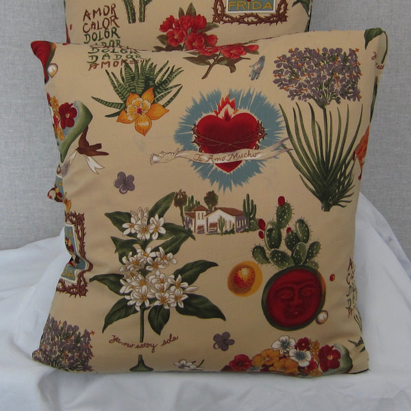 Frida Cushion Cover (Cream)